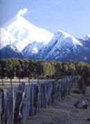 Paisaje Mapuche. Volcán Villarrica